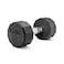 CAP Barbell unisex adult 12Sided Series 12 Sided Coated Dumbbell Black 15Pound US