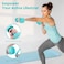 equipro EQUIPRO Adjustable Dumbbell Set 4 in 1 Weights for Women at Home Hand Weights Dumbbells for Women Each 2lb 3lb 4lb 5lb Fast Adjust Weight with Soft TPU Handle for Home Gym Exercise Training