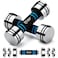 Northdeer Hand Weight Set of 2 for Women 5lb Pair 3lb4lb5lb Adjustable Dumbbells with Foam Handles Chrome Home Exercise Gym Workout StandardFinish 5lb2