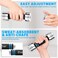Northdeer Hand Weight Set of 2 for Women 5lb Pair 3lb4lb5lb Adjustable Dumbbells with Foam Handles Chrome Home Exercise Gym Workout StandardFinish 5lb2