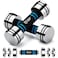 Northdeer Hand Weight Set of 2 for Women 5lb Pair 3lb4lb5lb Adjustable Dumbbells with Foam Handles Chrome Home Exercise Gym Workout StandardFinish 5lb2
