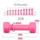 Portzon Weights Dumbbells 10 Colors Options Compatible with Set of 2 Neoprene Dumbbells Set115 LB AntiSlip Antiroll Hex Shape