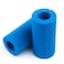 YCYU Dumbbell Grips Antislip Rubber Barbell Shoulder Pads Powerlifting Fat Hand Grips Weightlifting Bodybuilding Home Workout Blue