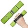 Yes4All 3lbs Dumbbell Hand Weights for WalkingTravel Weights for Exercising with Adjustable Straps Foam Cover Color Coded Weight Options