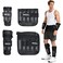 BeatBoost Ankle Wrist Weights 15lb Adjustable Leg Arm Weights for Men Walking Pilates Exercise Workout Gym Aerobics