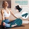 BECOJADDE Ankle Weights Set of 2 1 lb Each Adjustable Wrist Weights for Women Men Wearable Arm Leg Weight for Pilates Running Walking Workout Yoga Deep Emerald