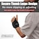 Frelaxy Wrist Weights with Thumb Loops Lock for Men Women 1lb2 2lbs2 3lbs2 Ankle Weights Weighted Gloves for Running Strength Training Yoga Walking Exercises Black 1 lb x 2