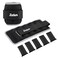 ZELUS 1 Pair Adjustable Ankle Weights 2 4 6 8 10 lb Modularized Leg Weight Straps for Women Men Weighted Ankle Weight Set with Reflective Strip 15 lb per Ankle Strap for Gym Yoga Jogging Walking