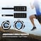 ZELUS 1 Pair Adjustable Ankle Weights 2 4 6 8 10 lb Modularized Leg Weight Straps for Women Men Weighted Ankle Weight Set with Reflective Strip 15 lb per Ankle Strap for Gym Yoga Jogging Walking