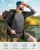 Roadbox Mens 2 Pack UV Sun Protection SPF UPF 50 Long Sleeve Quick Dry Fishing Shirts Outdoor Rash Guard for Running Hiking Swimming