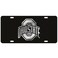 Craftique Ohio State Black Laser Cut License Plate Mirror Logo