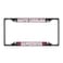 FANMATS 31280 South Carolina Gamecocks Metal License Plate Frame Black Finish