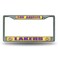 Rico Industries NBA Los Angeles Lakers Standard Chrome License Plate Frame 6 x 1225