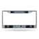Rico Industries NFL Philadelphia Eagles 12 x 6 Silver Chrome Frame W Decal Insert CarTruckSUV Auto Accessory