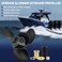 Meruzue 15X17 OEM 48832828A45 Upgrade Aluminum Outboard Propeller Compatible fit Mercury Engines 90CT400HP MERCRUISER Alpha ONE 15 Spline ToothRH