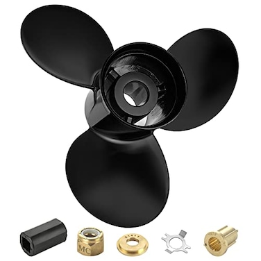 Meruzue 15X17 OEM 48832828A45 Upgrade Aluminum Outboard Propeller Compatible fit Mercury Engines 90CT400HP MERCRUISER Alpha ONE 15 Spline ToothRH