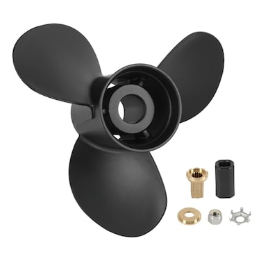 RADHLBNIU 4877344A45 Outboard Boat Propeller 13 14 x17 Pitch Replacement for Mercury 60 75 90 100 115 hp 15 Spline Tooth RH 1325 x 17P