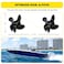 YOUNG PROPS 14 X 21 Replace OEM488M0084496 Outboard Boat Propeller for Mercury Engine135300HP 2 4Stroke Mercruiser Sterndrives AlphaBravo One4Blade Aluminum 14dia x 21 Pitch Prop 15Tooth RH