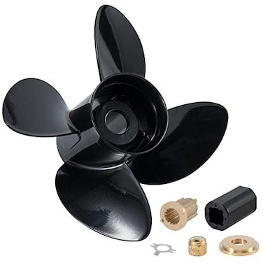 YOUNG PROPS 14 X 21 Replace OEM488M0084496 Outboard Boat Propeller for Mercury Engine135300HP 2 4Stroke Mercruiser Sterndrives AlphaBravo One4Blade Aluminum 14dia x 21 Pitch Prop 15Tooth RH