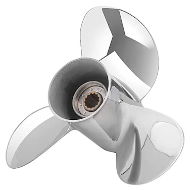 FYMP OEM Stainless Steel Outboard Boat Propeller for Yamaha Engines 4060HP13 ToothRH 11 18 x 13G