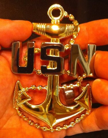 Unknown Navy Chief Anchor Four Inch