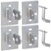 JYINCPED Floating Dock Hinges HardwareStationary Dock Connector Hinge KitFloating Dock Brackets Hardware PartsHeavy Duty Male Female Corner T Connector for Floating Ramp