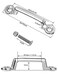 Abimars Bimini Top Strap Pad Eye Footman Loop 6PCS 316 Stainless Steel Footmans Loop for 1in or 1 12in Tie Down Strap Kayak Deck Loops Tie Down Anchor Point