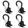 Acelane 4 Pack Boat Fender Clips Extra Large Stainless Steel Quick Release Boat Bumper Clips Clamp on 38 58 Rope for Boat Docking Fastening Fender Lines