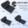 VEITHI Boat Bunk Carpet 8in Wide x 13ft Long Boat Trailer Bunk Padding for Jet Ski Ramps 18oz Boat Trailer Bunk Carpet Dark Grey