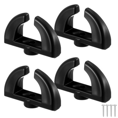 Datanly 4 Pack Boat Windshield Turn Latch Black Boat Latch Replacement for Walk Through Windshields and Hatch Opening Door Cabinet