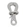 ISURE MARINE 100mm Pelican Hooks Eye with Quick Release Link Stainless Steel 316 Marine Boat