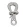 ISURE MARINE 100mm Pelican Hooks Eye with Quick Release Link Stainless Steel 316 Marine Boat