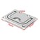 ISURE MARINE 2pcs Marine Stainless Steel Flush Fitting Lifting Pull Hatch Lift Ring Handle with Screws
