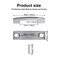 PEUTIER 6pcs SS 316 Bimini Top Strap Pad Eyes 25mm 1 Inch Stainless Steel Kayak Deck Tie Down Eyelet Heavy Duty Footman Loop Cleat Hardware Screw for Corvette Buggy Boat Mount Webbing Excluded
