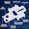 Ripeng 2 Pieces Boat Gas Cap Key Deck Fill Plate Key Stainless Steel Boat Fuel Cap Tool Floating Keychain Bottle Opener for Yacht Replacement Fuel Water Tank