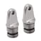 SHENGHUISS Bimini Top Cap Eye End Boat Fitting Stainless Steel 316 Round Tubing Marine Hardware with L Shape Hex Key D78 inch 2 Pack