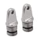 SHENGHUISS Bimini Top Cap Eye End Boat Fitting Stainless Steel 316 Round Tubing Marine Hardware with L Shape Hex Key D78 inch 2 Pack