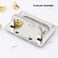 SUNOOM 2 Pack Stainless Steel Flush Mount Pull Ring Recessed Boat Hatch Lifting Handle 316 Marine Grade Heavy Duty Deck Access Latch for Yacht RV Cabinet Floor Door with Mounting Screws