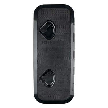 SEAFLO Marine Boat Deck Rectangular Access Hatch 957 x 239 243mm x 607mm 180 Opening Lid NonSkid Corrosion and UV Resistant Black Standard
