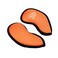 Sword &amp;Shield 10PcsPack New Meshy Golf Iron Covers Set Golf Club Head Cover Fit Most Irons Orange