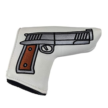 Foretra Putter Headcover Golf Club Covers Blade Mallet Putter Cover Head Cover Funny Design Novelty Golf Accessories for Most Brands