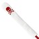 Gbourly Golf Club Alignment Stick Cover Skull and Crossbones White Holds at Least 2 Sticks PU Leather Protector Case Holder