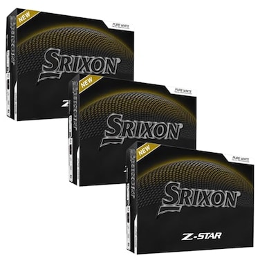 Srixon ZStar 9 Golf Balls White 36 Pack