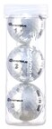 Chromax Metallic M5 Colored Golf Balls 3 Pack Tube Silver M5silver3t
