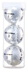 Chromax Metallic M5 Colored Golf Balls 3 Pack Tube Silver M5silver3t