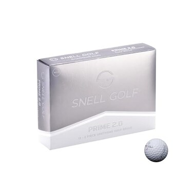 Snell Golf Prime 20 Golf Ball 2Piece Construction New XV3 Urethane Cover 8085 Compression Range