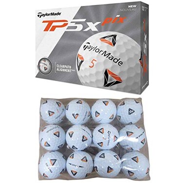 TaylorMade TP5x PIX 20 Practice Bagged Golf Balls