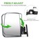10L0L Golf Cart Side View Mirrors Universal Golf Cart Rear View Mirror for EZGO Yamaha Club Car 2 Side Mirrors