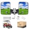 10L0L Golf Cart Side View Mirrors Universal Golf Cart Rear View Mirror for EZGO Yamaha Club Car 2 Side Mirrors