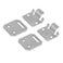 DIYOLFALL Golf Cart Seat Hinge Set for Club Car DS 1979Up Golf Cart 1011652 1012412 Set of 2